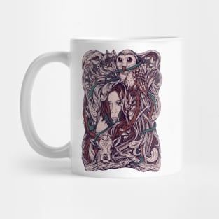 Girl and friends Mug